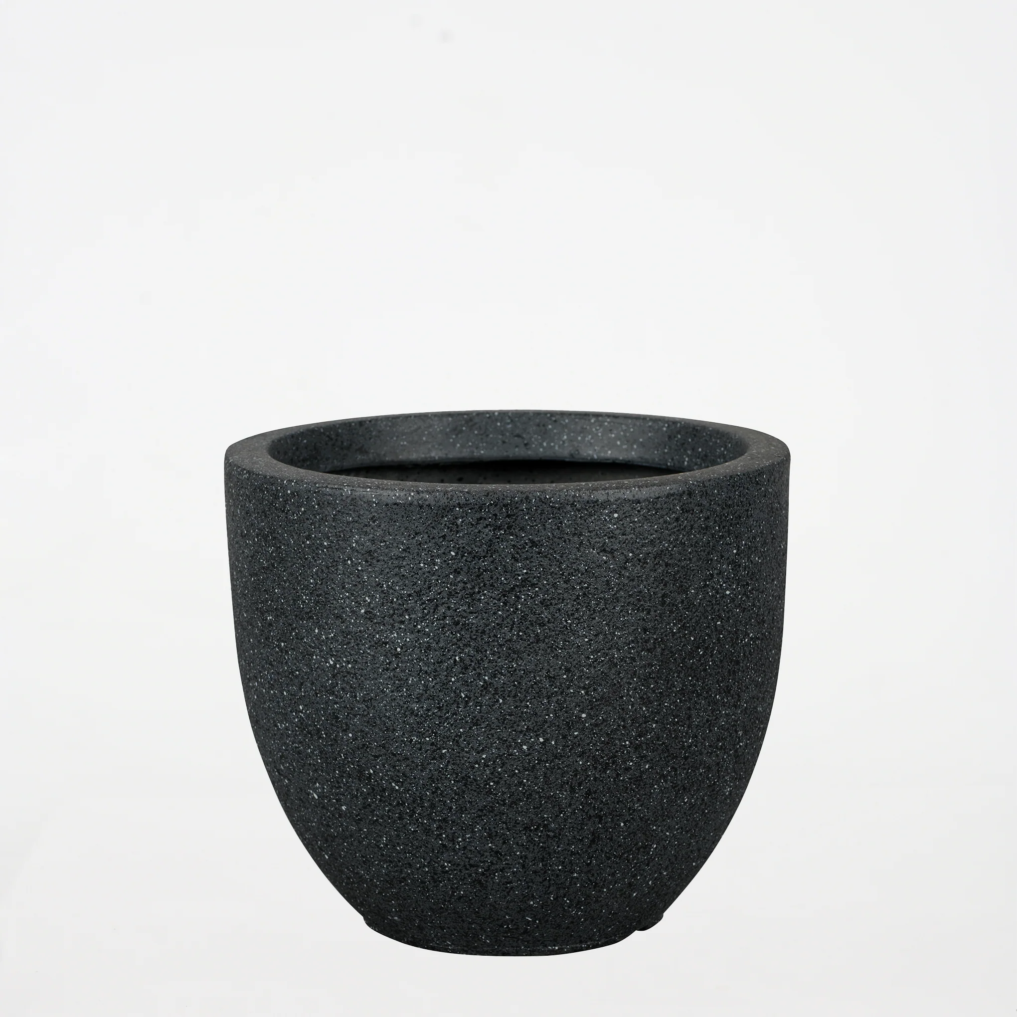 Black Cement Pot - Image 3
