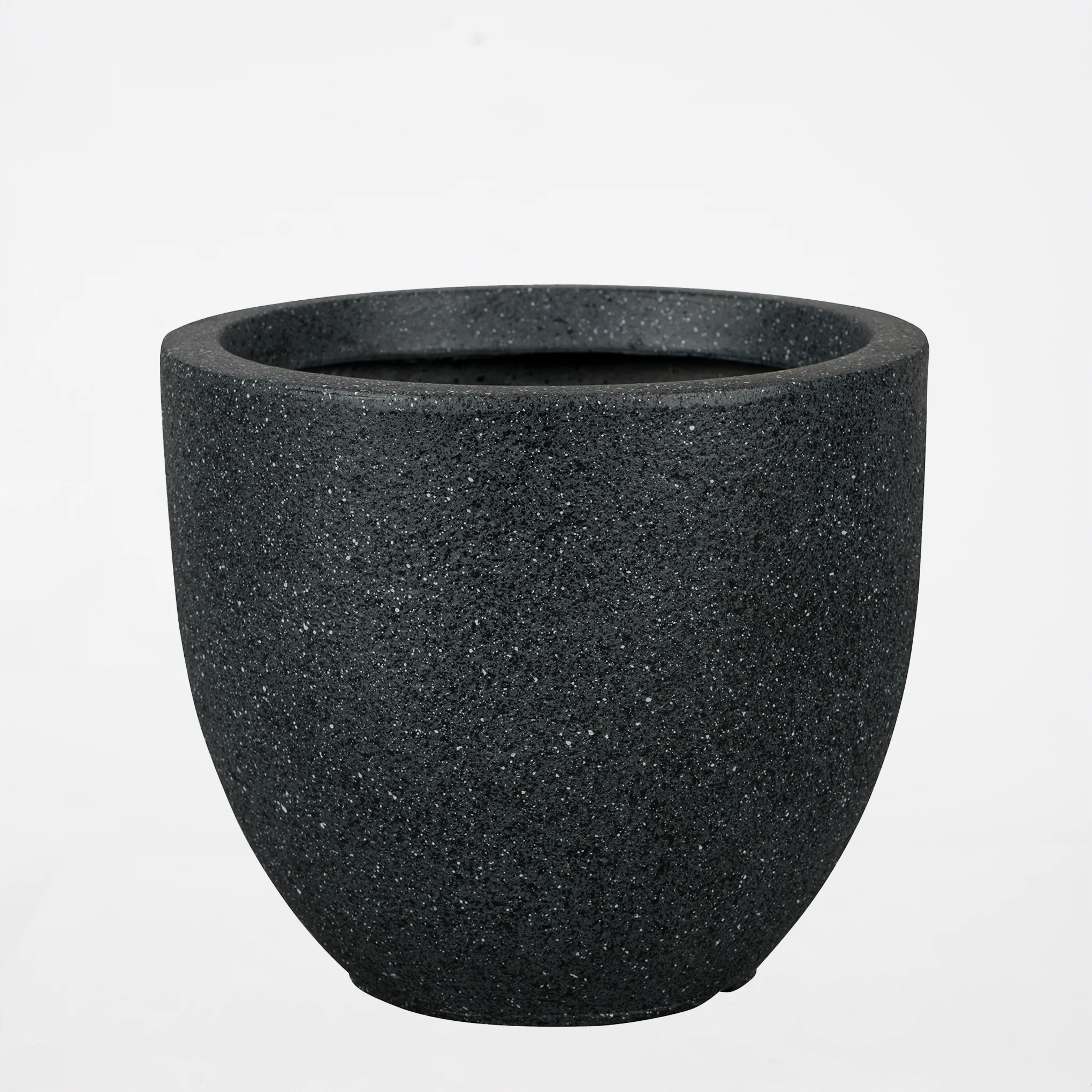 Black Cement Pot - Image 4