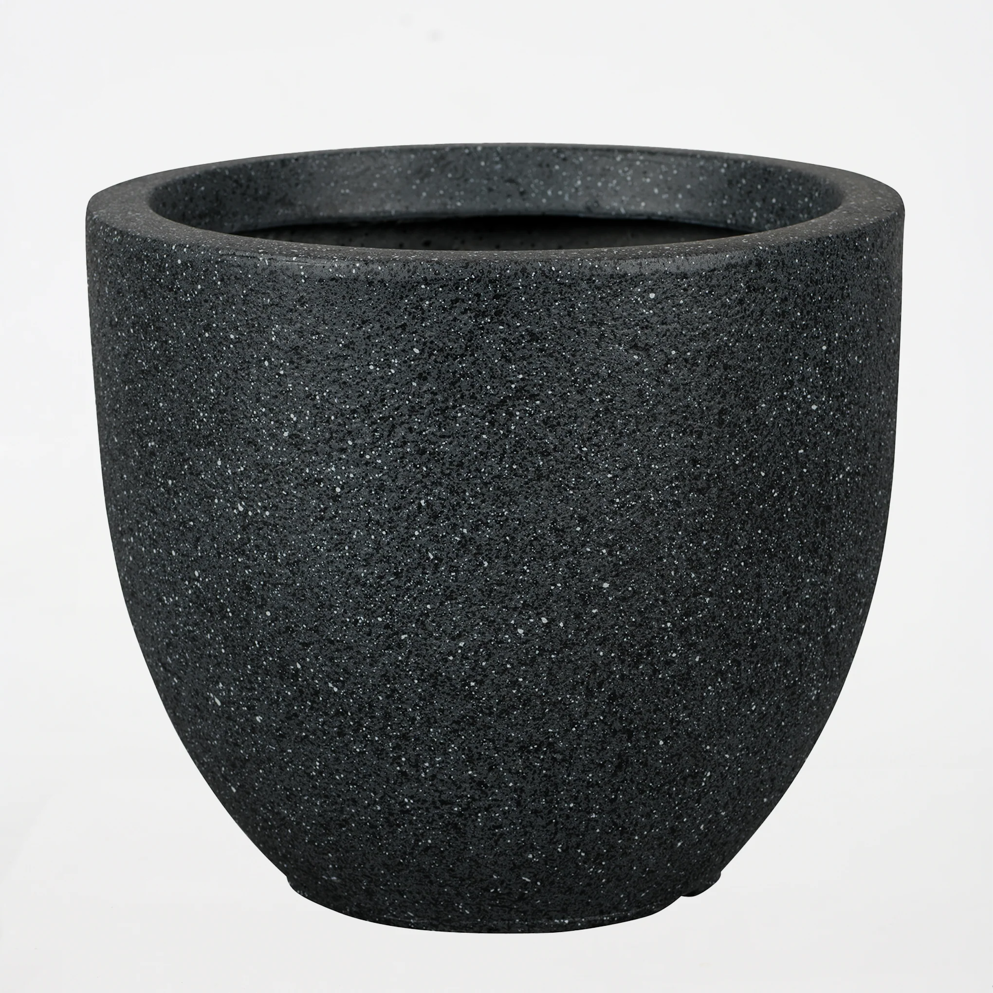 Black Cement Pot - Image 5