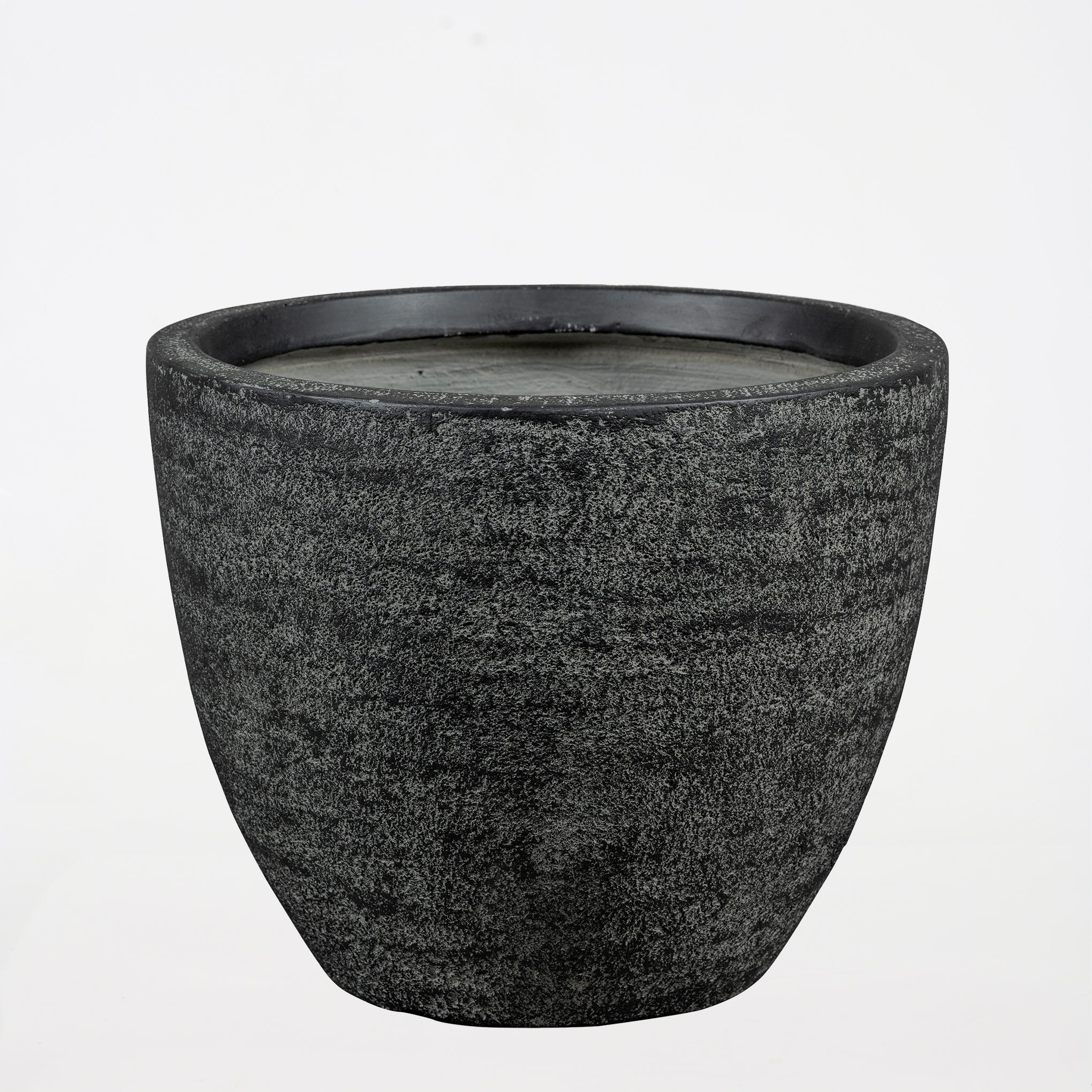 Dark Grey Cement Pot - Image 4
