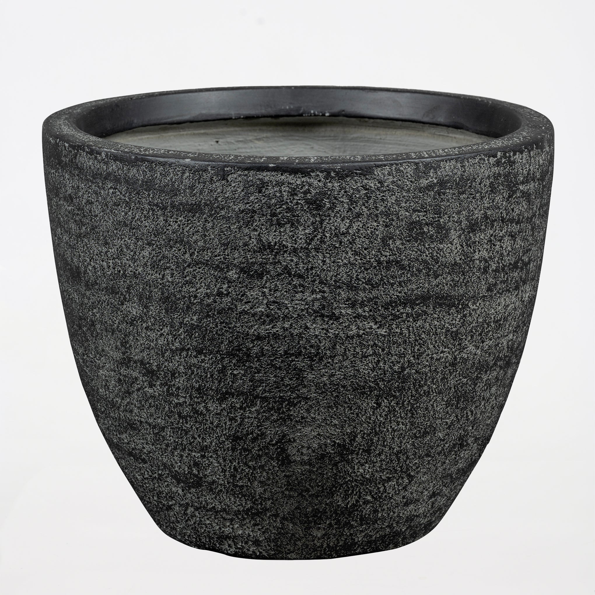 Dark Grey Cement Pot - Image 5