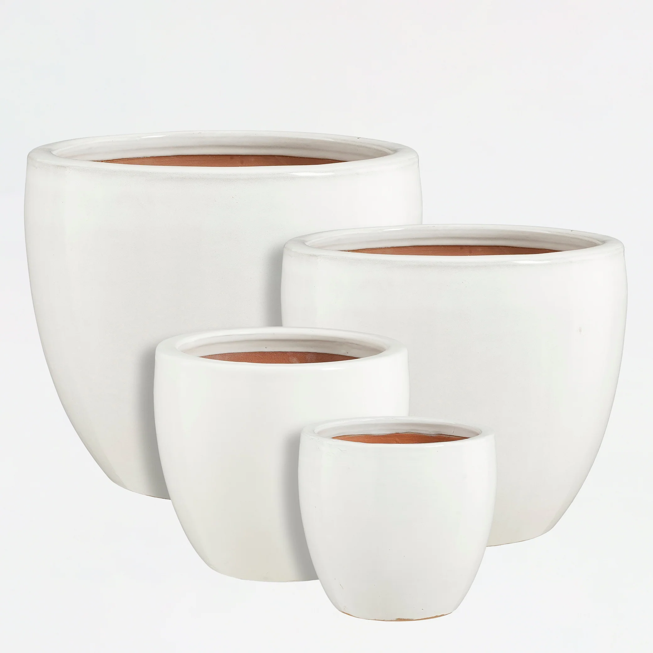 Pot Ipala Round Clay White
