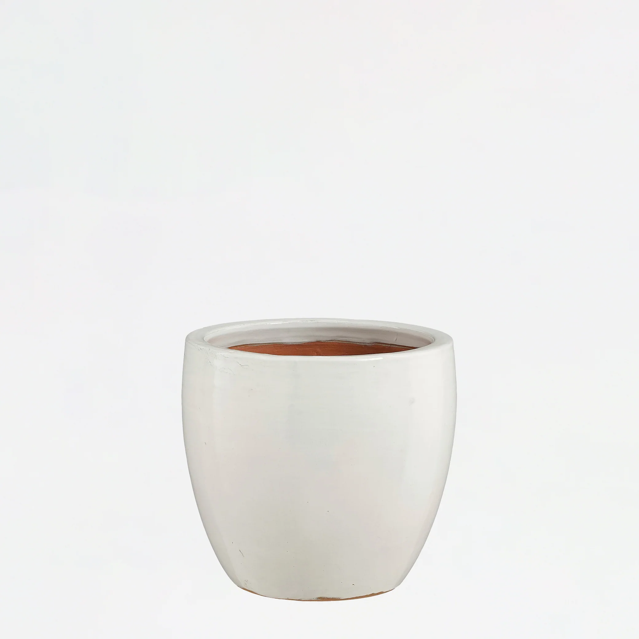 Pot Ipala Round Clay White - Image 5