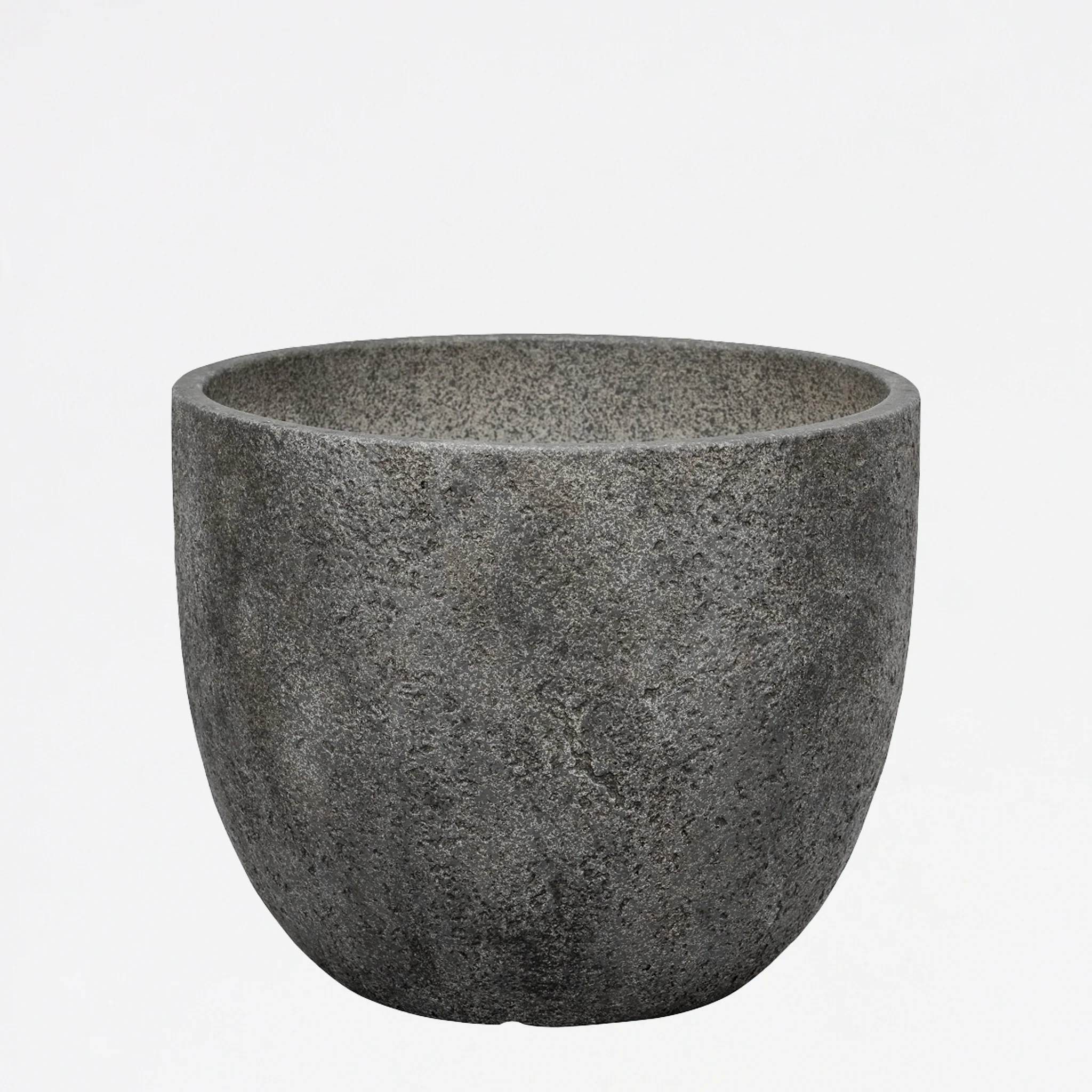 Pot Round Fiber Beaumont Dark