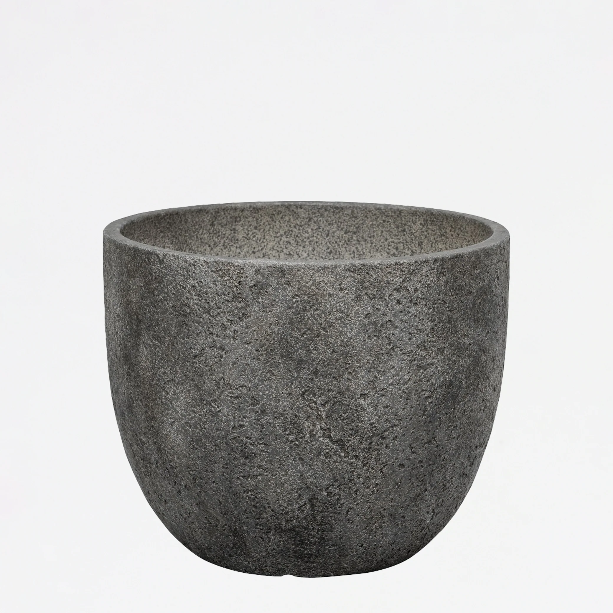 Pot Round Fiber Beaumont Dark - Image 2