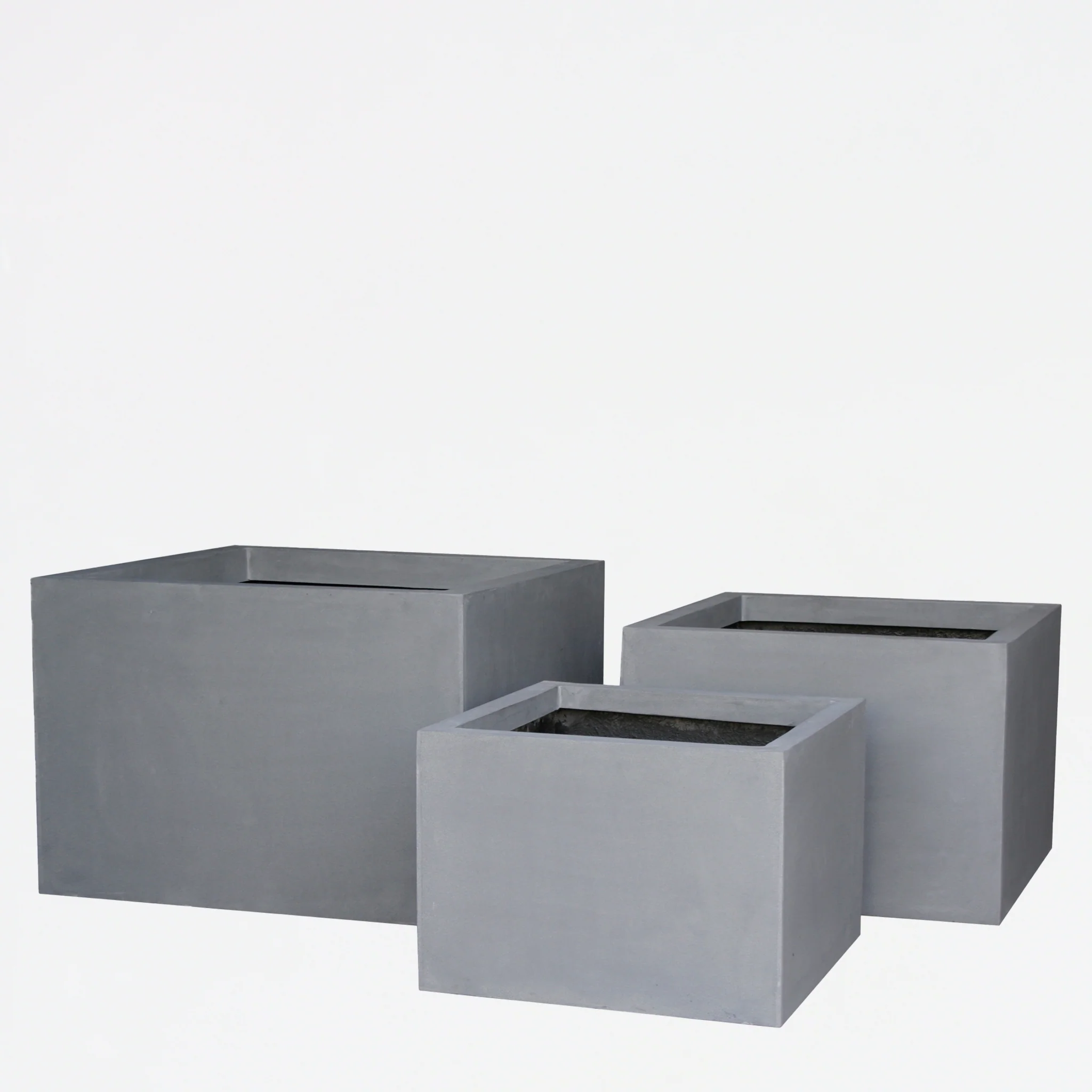 Pot Square Fiberstone Jumbo