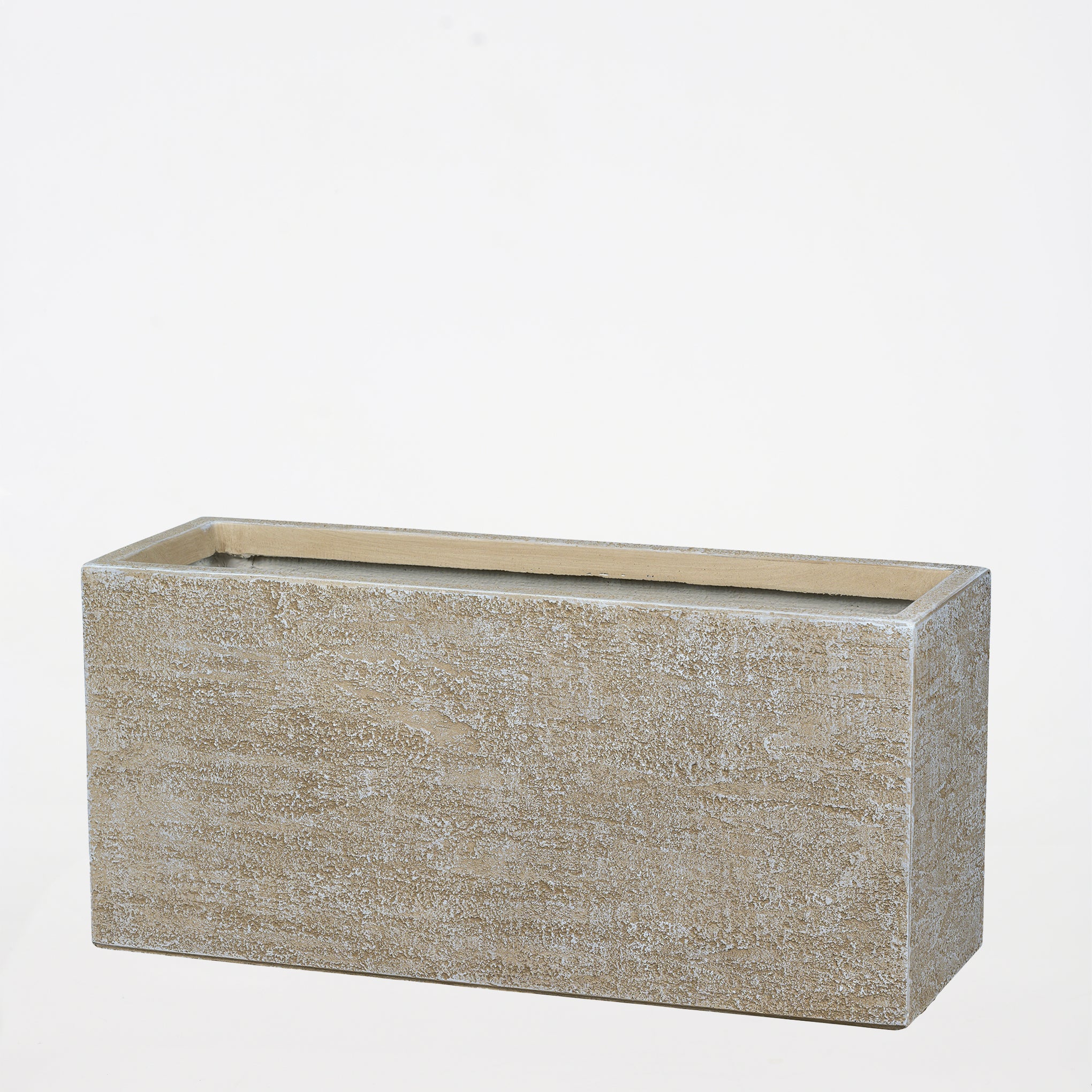 Rectangular Planter Pot - Light Brown - Image 2