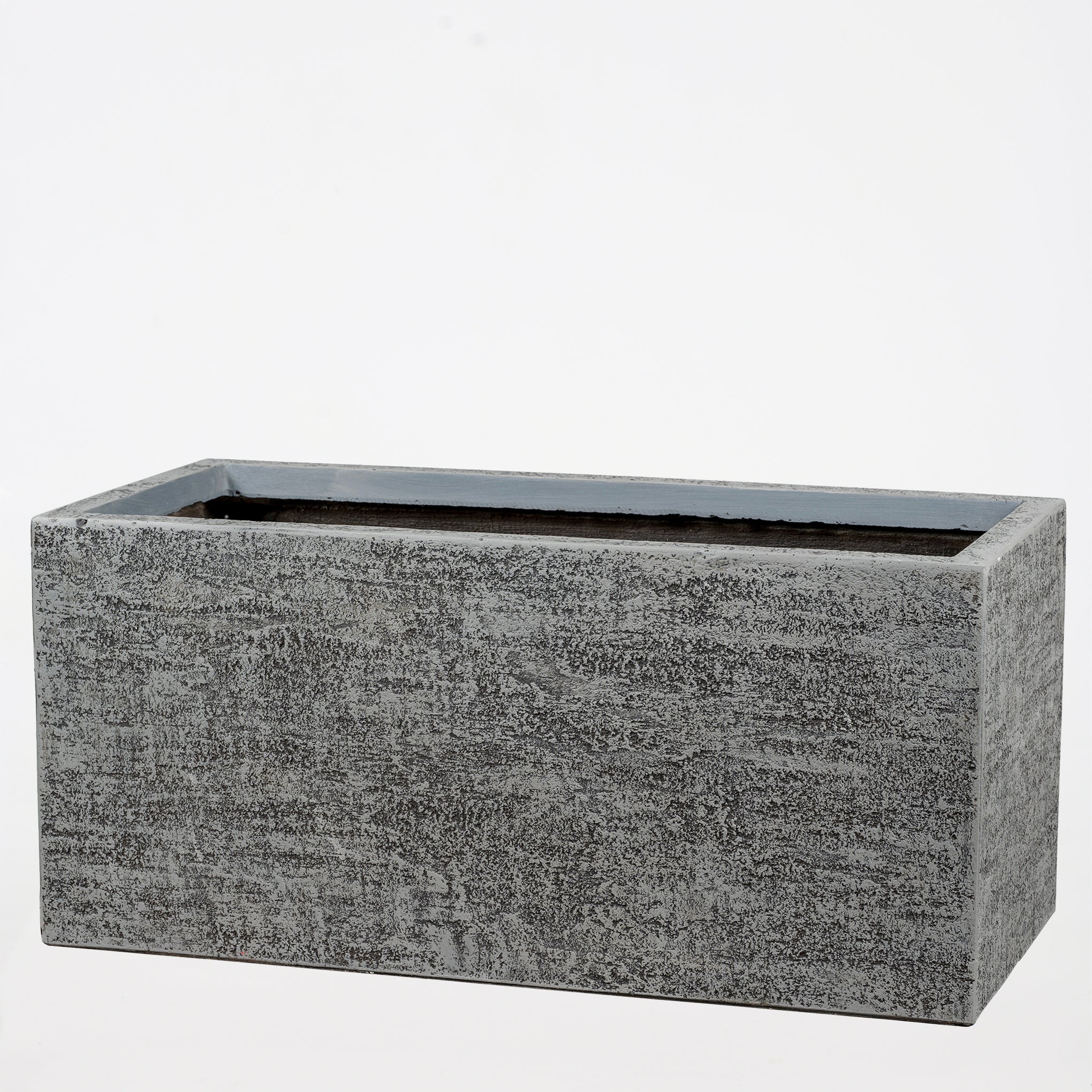 Rectangular Planter Pot - Light Grey - Image 2