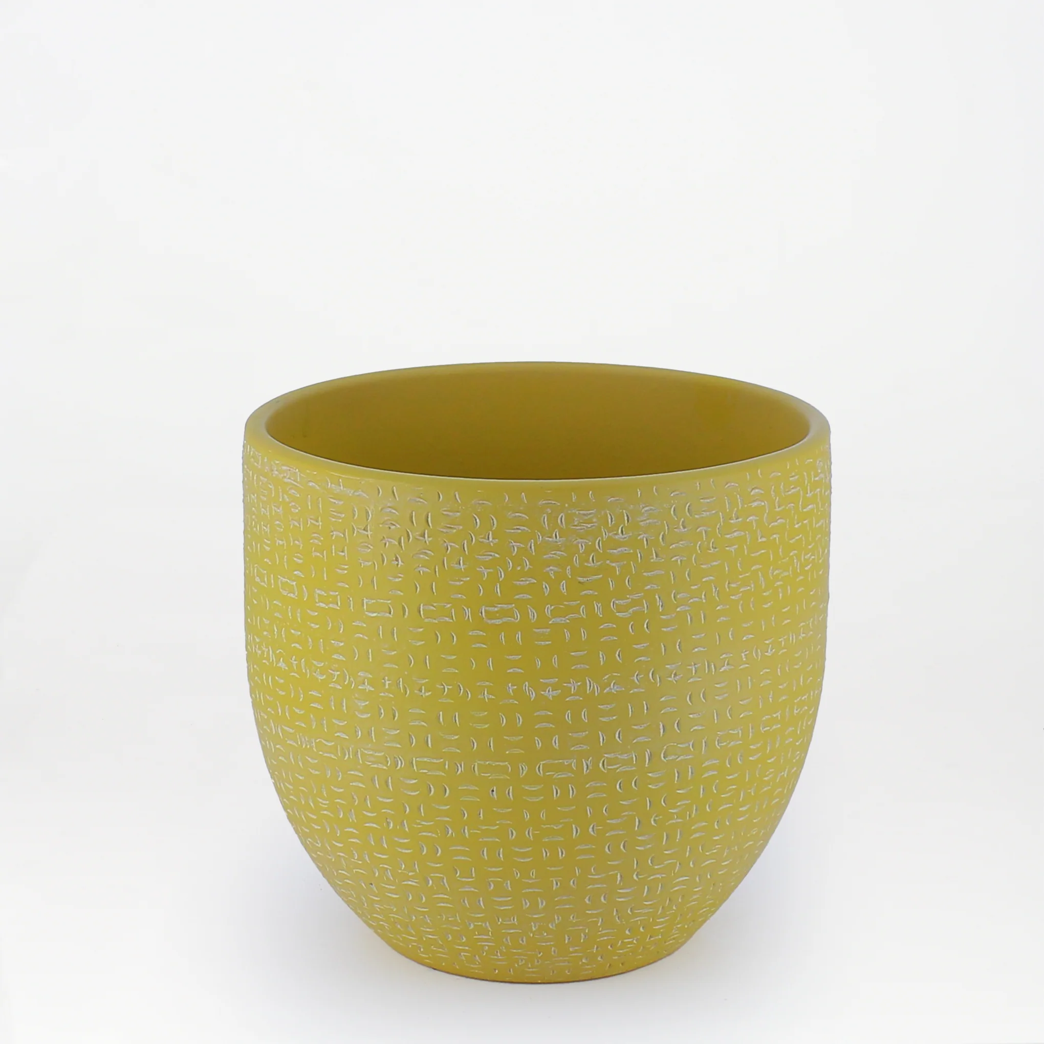 Sunburst Textured Terracotta Pot